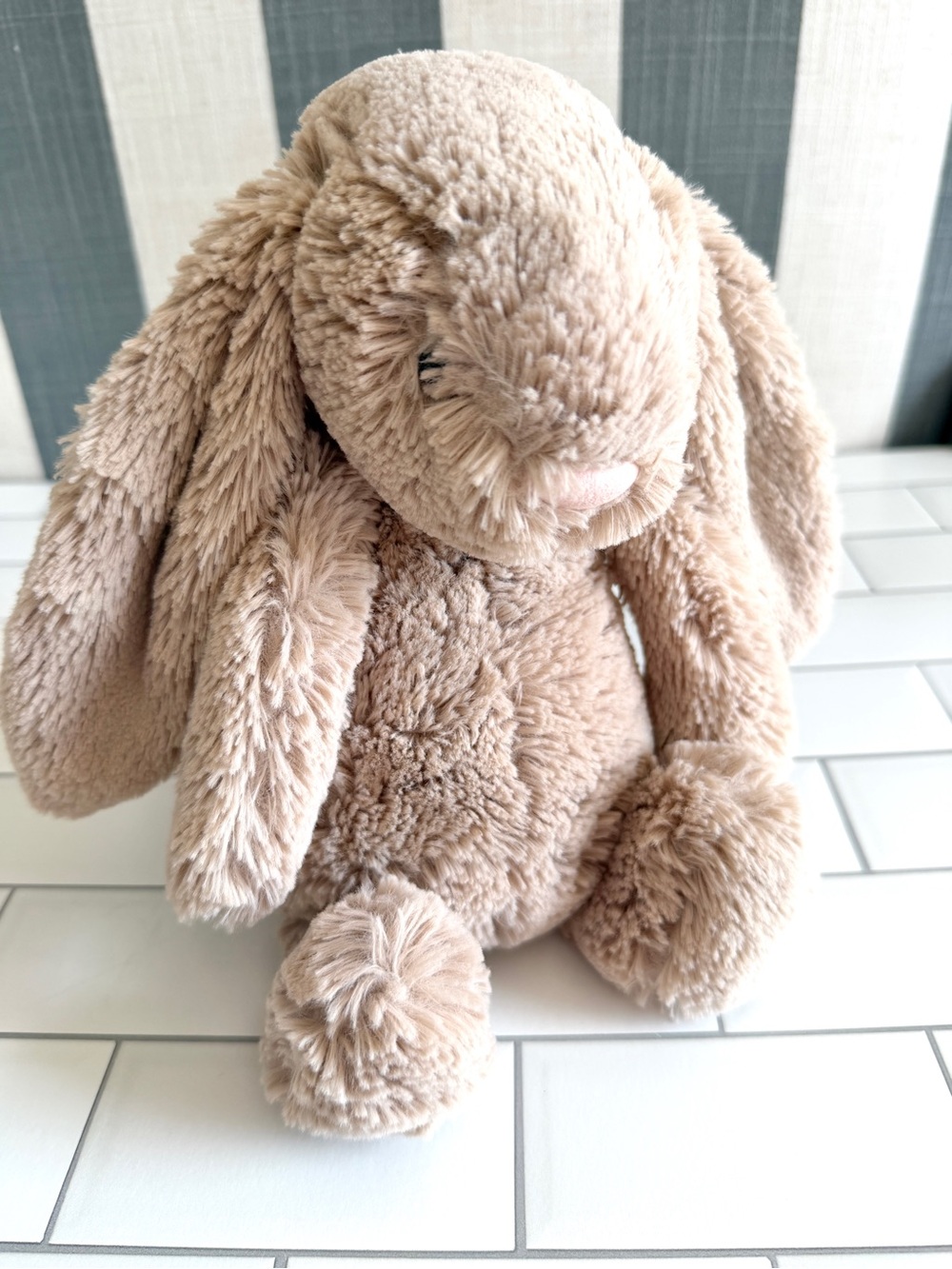 🐰 JellyCat Beige Bashful Bunny Rabbit Plush Stuffed Animal Toy